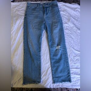 Loft straight leg jeans size 2